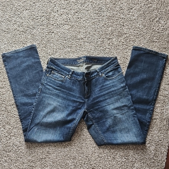 Simply Vera Straight Blue Denim Jeans, Size 4 - Picture 6 of 6